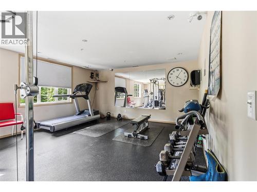 1875 Country Club Drive Unit# 1405, Kelowna, BC - Indoor Photo Showing Gym Room