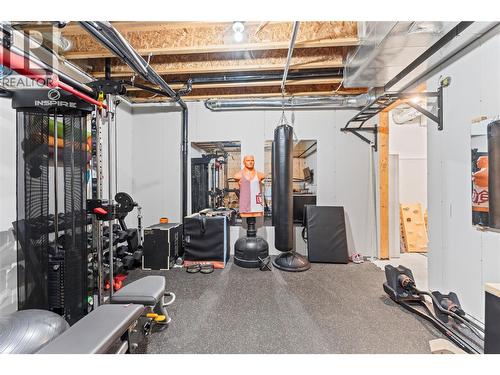 9815 Beacon Hill Crescent, Lake Country, BC - Indoor Photo Showing Basement