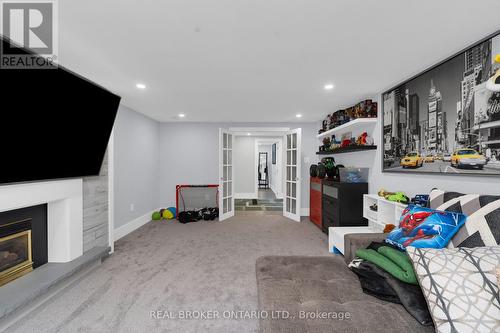 975 Sunnidale Road, Springwater, ON - Indoor With Fireplace