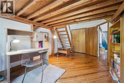 Office/Lower Bedroom area - 26 Ontario Street Unit# 127, Guelph, ON - Indoor Photo Showing Basement