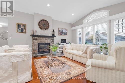 5 Hickory Court, Brighton, ON - Indoor Photo Showing Living Room With Fireplace