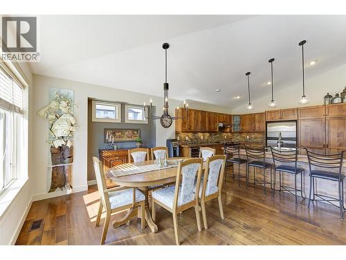 12931 East Ridge Drive, Lake Country, BC - Indoor Photo Showing Dining Room