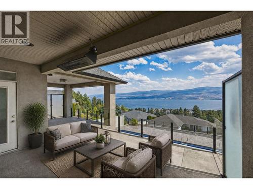 Upper Deck - virtually staged - 1581 Gregory Road, West Kelowna, BC - Outdoor With Deck Patio Veranda With Exterior