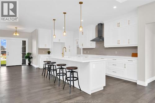 302 Blake Avenue, Belle River, ON - Indoor Photo Showing Kitchen With Upgraded Kitchen
