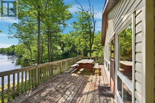 889 185 Wa Horseshoe Lake, Seguin, ON - Outdoor With Body Of Water With Deck Patio Veranda