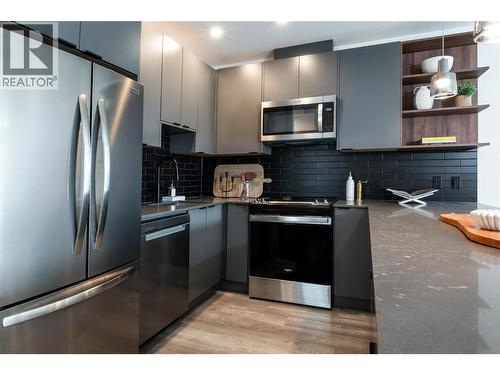 1701 Coursier Avenue Unit# 2213, Revelstoke, BC - Indoor Photo Showing Kitchen With Stainless Steel Kitchen