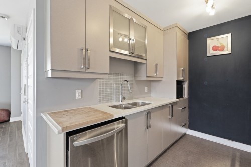 Kitchen - 7555 Boul. Cousineau, Longueuil (Saint-Hubert), QC - Indoor Photo Showing Kitchen With Double Sink