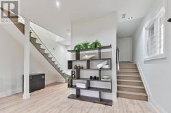 Access to garage from lower level - 