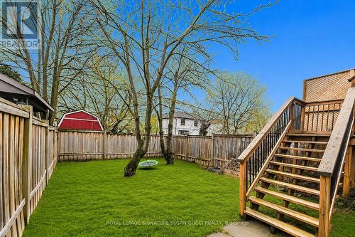 Fenced off yard safe for kids and dogs to play - 69 Holmstead Avenue, Toronto, ON - Outdoor