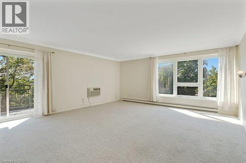 Living Room with Sliding door to private balcony - 26 Wentworth Avenue Unit# 2 S, Cambridge, ON - Indoor