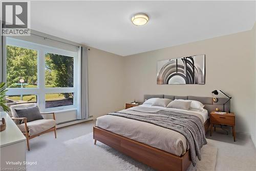 Staged 2nd Bedroom - 26 Wentworth Avenue Unit# 2 S, Cambridge, ON - Indoor Photo Showing Bedroom