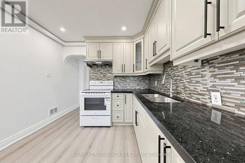 1496 Simcoe Street N, Oshawa, ON - Indoor Photo Showing Kitchen With Double Sink