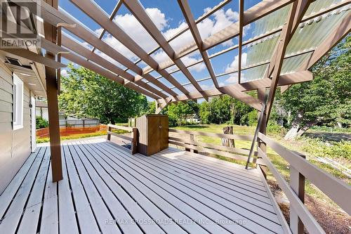 1496 Simcoe Street N, Oshawa, ON - Outdoor With Deck Patio Veranda