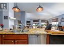 5045 Snowbird Way Unit# 2, Big White, BC  - Indoor Photo Showing Kitchen With Double Sink 