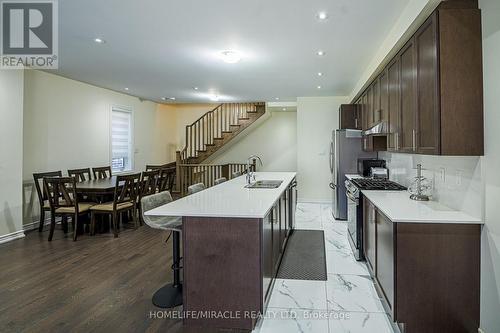 23 Arrowview Drive, Brampton, ON - Indoor Photo Showing Kitchen With Double Sink