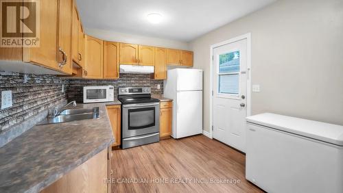 45 Oak Street, Belleville, ON - Indoor Photo Showing Kitchen With Double Sink