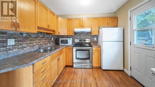 45 Oak Street, Belleville, ON - Indoor Photo Showing Kitchen With Double Sink
