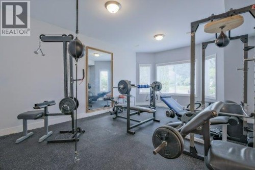Recreation/Family room - 755 Birch Avenue, Kelowna, BC - Indoor Photo Showing Gym Room