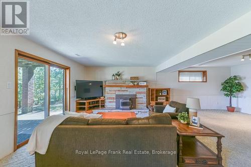 36 Fire Route 28, Trent Lakes, ON - Indoor Photo Showing Living Room With Fireplace