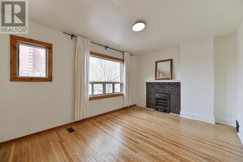 Living Rm/ or Br 2nd floor - 669 Greenwood Avenue, Toronto, ON - Indoor With Fireplace
