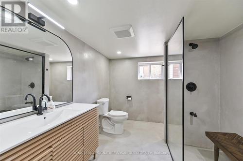 Basement bathroom - 669 Greenwood Avenue, Toronto, ON - Indoor Photo Showing Bathroom