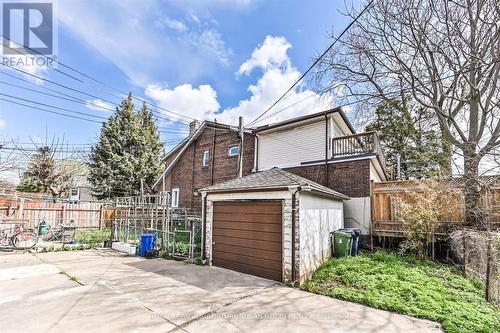 Back lot and garage - 669 Greenwood Avenue, Toronto, ON - Outdoor