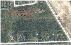 Shows unopened road allowance - 
