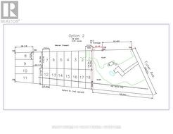 Owner Sketch of possibilities  with new road - 