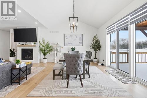 Lot 3 Vista View Drive, Alnwick/Haldimand (Grafton), ON - Indoor With Fireplace