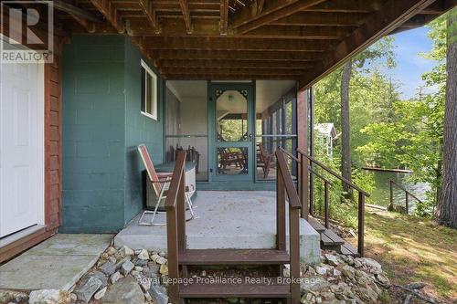 1143B Don Anna Road, North Frontenac, ON - Outdoor With Deck Patio Veranda With Exterior