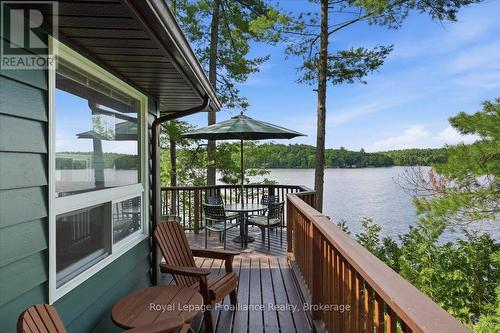 1143B Don Anna Road, North Frontenac, ON - Outdoor With Body Of Water With Deck Patio Veranda With Exterior