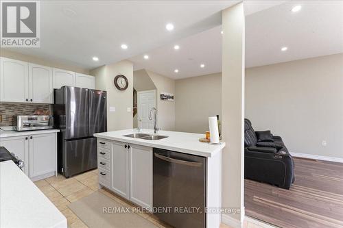 285 Southbrook Drive, Hamilton, ON - Indoor Photo Showing Kitchen With Double Sink