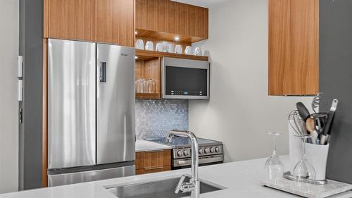 202-2050 Summit Drive, Panorama, BC - Indoor Photo Showing Kitchen