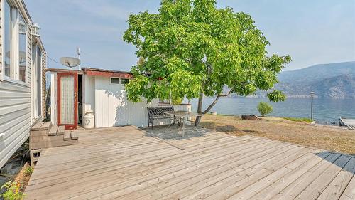 16-506 North Beach Road, Summerland, BC - Outdoor With Body Of Water With Deck Patio Veranda
