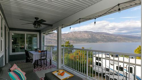 11935 Okanagan Centre Road, Lake Country, BC - Outdoor With Body Of Water With Deck Patio Veranda With Exterior