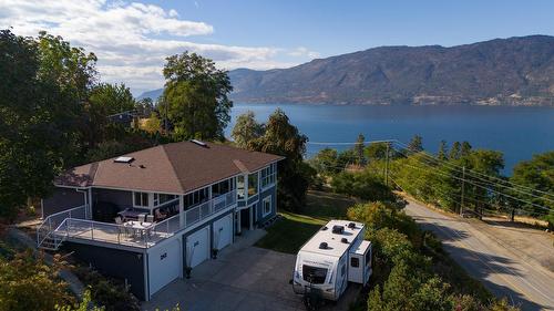 11935 Okanagan Centre Road, Lake Country, BC - Outdoor With Body Of Water With Deck Patio Veranda With View