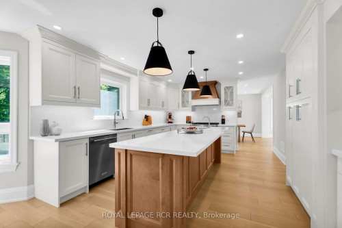 163 Confederation Street, Halton Hills, ON - Indoor Photo Showing Kitchen With Upgraded Kitchen