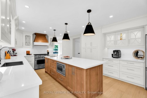 163 Confederation Street, Halton Hills, ON - Indoor Photo Showing Kitchen With Upgraded Kitchen