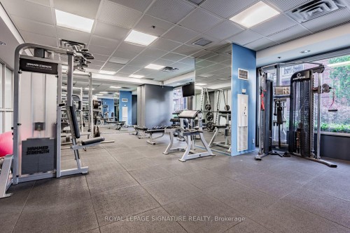 438-1029 King Street W, Toronto, ON - Indoor Photo Showing Gym Room