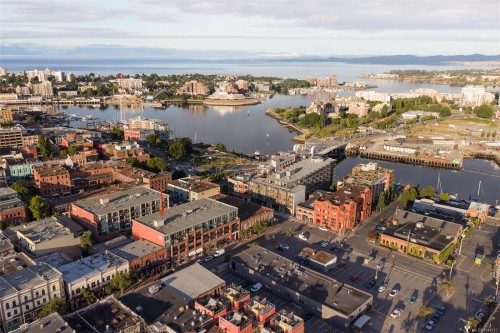 #215-517 Fisgard St, Victoria, BC - Outdoor With Body Of Water With View