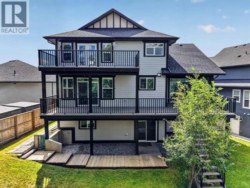 1218 Orizaba Court, Prince George, BC - Outdoor With Balcony With Deck Patio Veranda