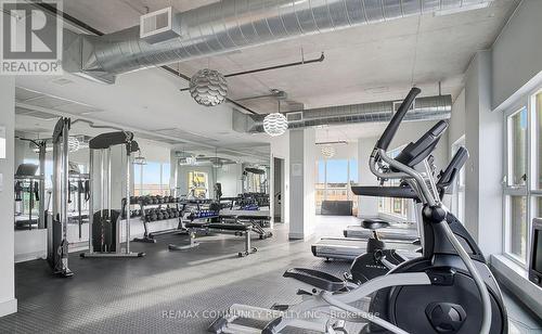 1708 - 1 Victoria Street, Kitchener, ON - Indoor Photo Showing Gym Room