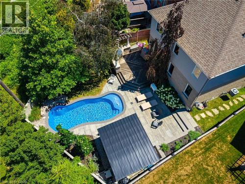 936 Dunblane Court, Kitchener, ON - Outdoor With In Ground Pool