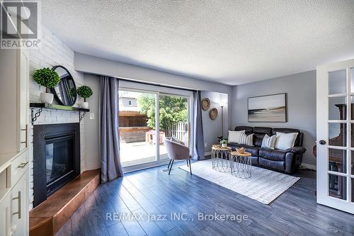 1324 Astra Court, Oshawa (Eastdale), ON - Indoor Photo Showing Living Room With Fireplace