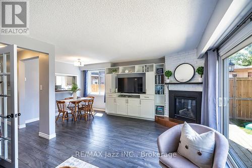 1324 Astra Court, Oshawa (Eastdale), ON - Indoor Photo Showing Living Room With Fireplace