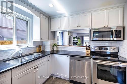 1324 Astra Court, Oshawa (Eastdale), ON - Indoor Photo Showing Kitchen With Double Sink