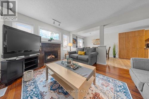 115 Fairlop Way, Ottawa, ON - Indoor Photo Showing Living Room With Fireplace