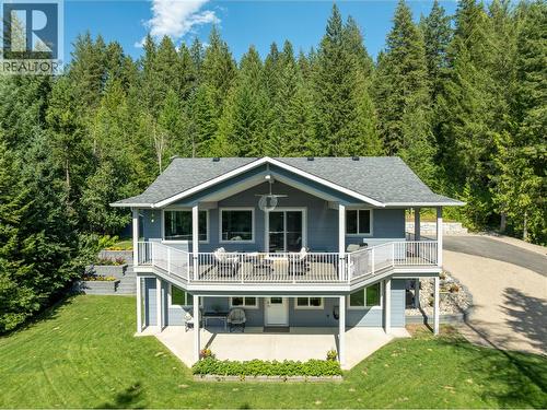 2592 Alpen Paradies Road Unit# 58, Blind Bay, BC - Outdoor With Deck Patio Veranda