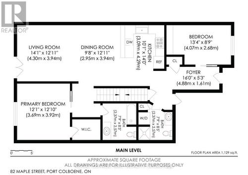 Main Floor Plan - 82 Maple Street, Port Colborne (Sugarloaf), ON - Other
