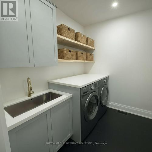 AI Generated Concept - Laundry Room - 5 Jean Miller Court, Springwater, ON - Indoor Photo Showing Laundry Room